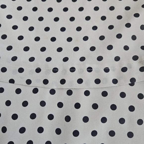 Madewell Silk Polka Dots Mini Dress - Picture 9 of 14